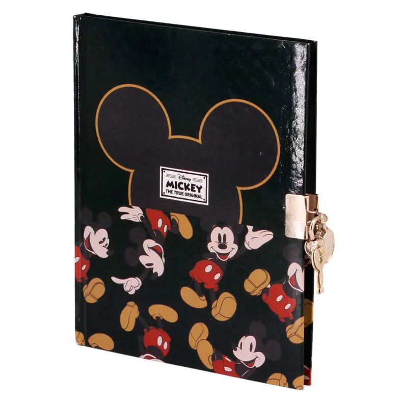 Disney Mickey True pamiętnik z kluczykiem zdjęcie produktu