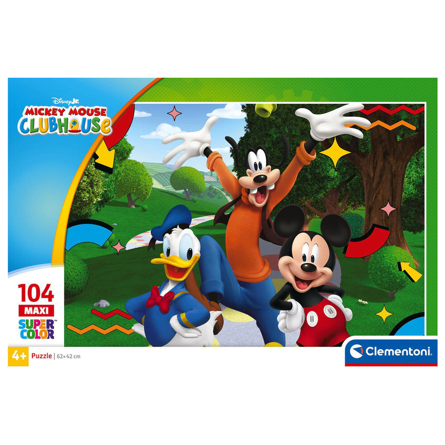 Disney Mickey maxi puzzle 104 szt. zdjęcie produktu