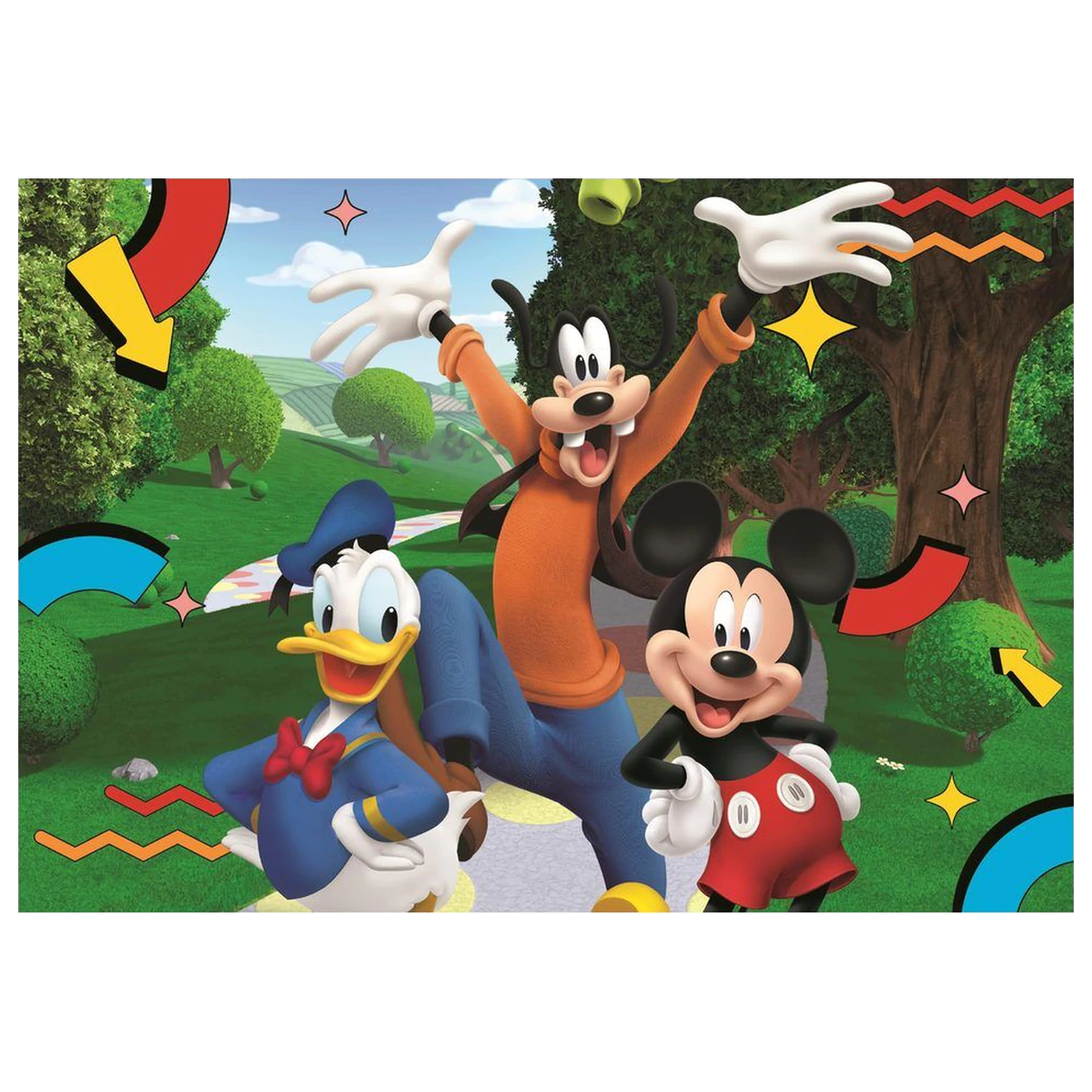 Disney Mickey maxi puzzle 104 szt. zdjęcie produktu