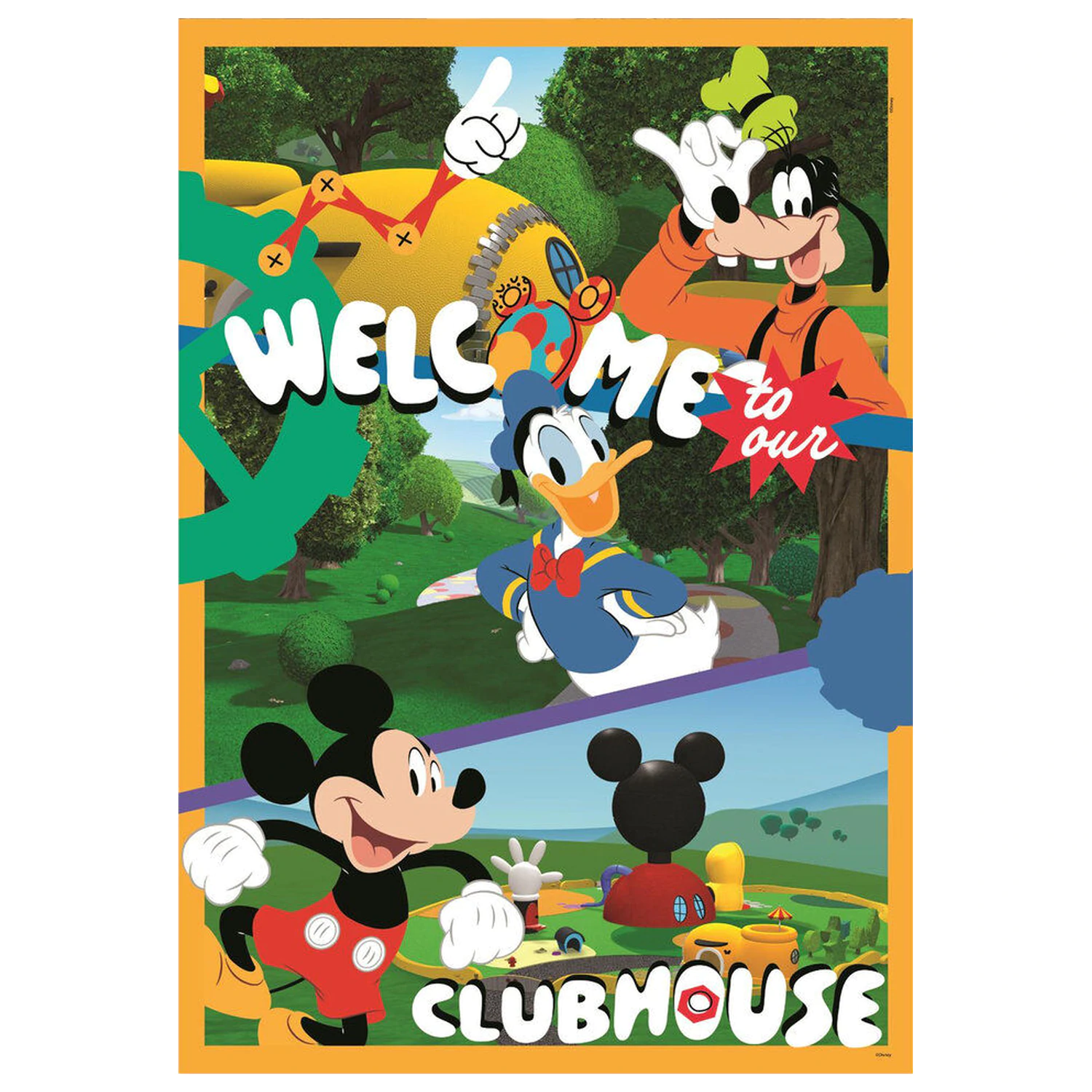 Disney Mickey maxi puzzle 60 szt. zdjęcie produktu