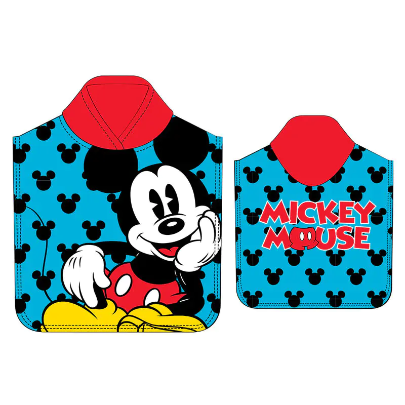 Ręcznik poncho z mikrofibry Disney Mickey zdjęcie produktu