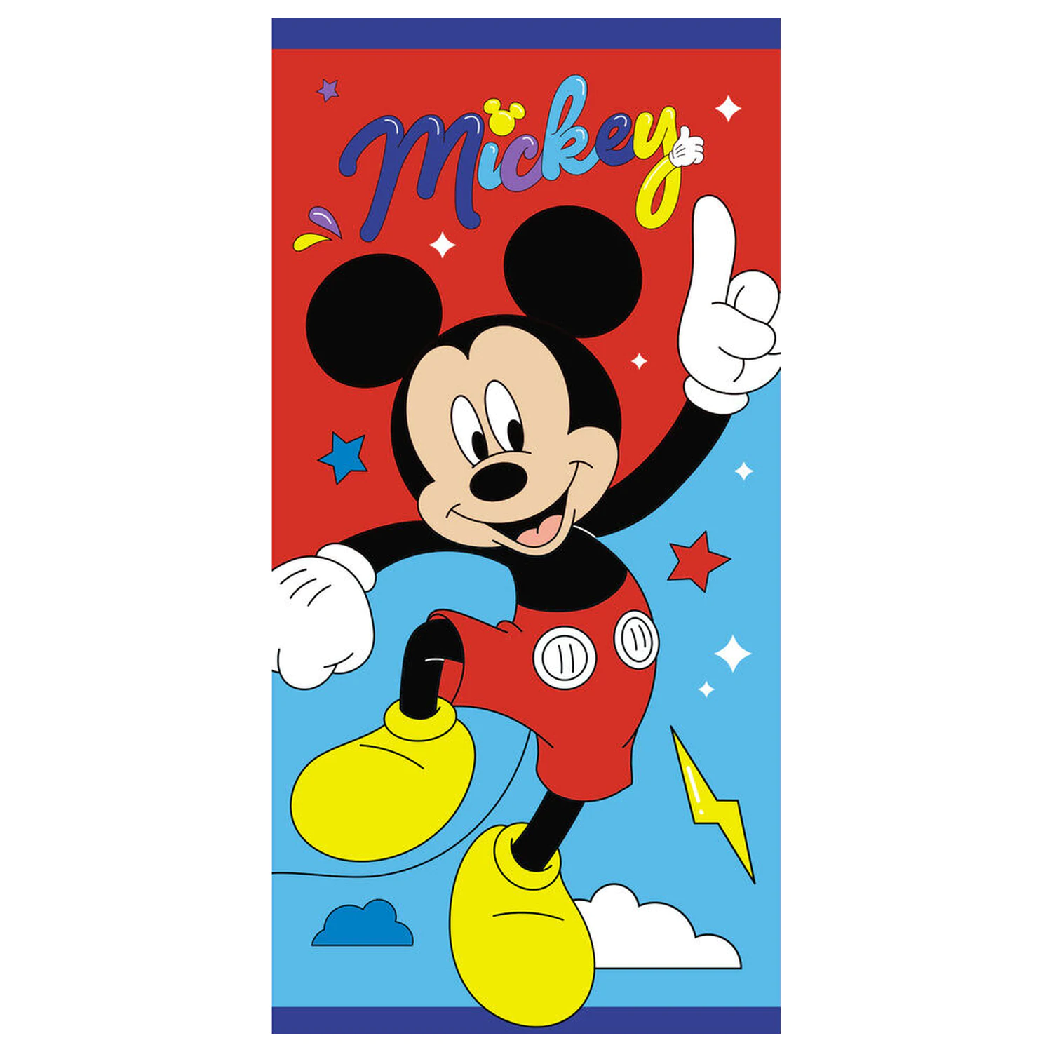 Disney Mickey ręcznik plażowy z mikrofibry zdjęcie produktu
