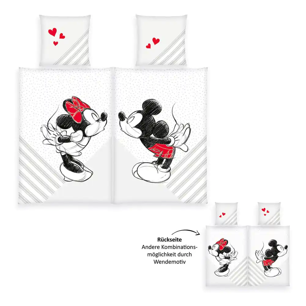 Pościel Disney 2-pak Myszka Mickey i Myszka Minnie 135 x 200 cm zdjęcie produktu
