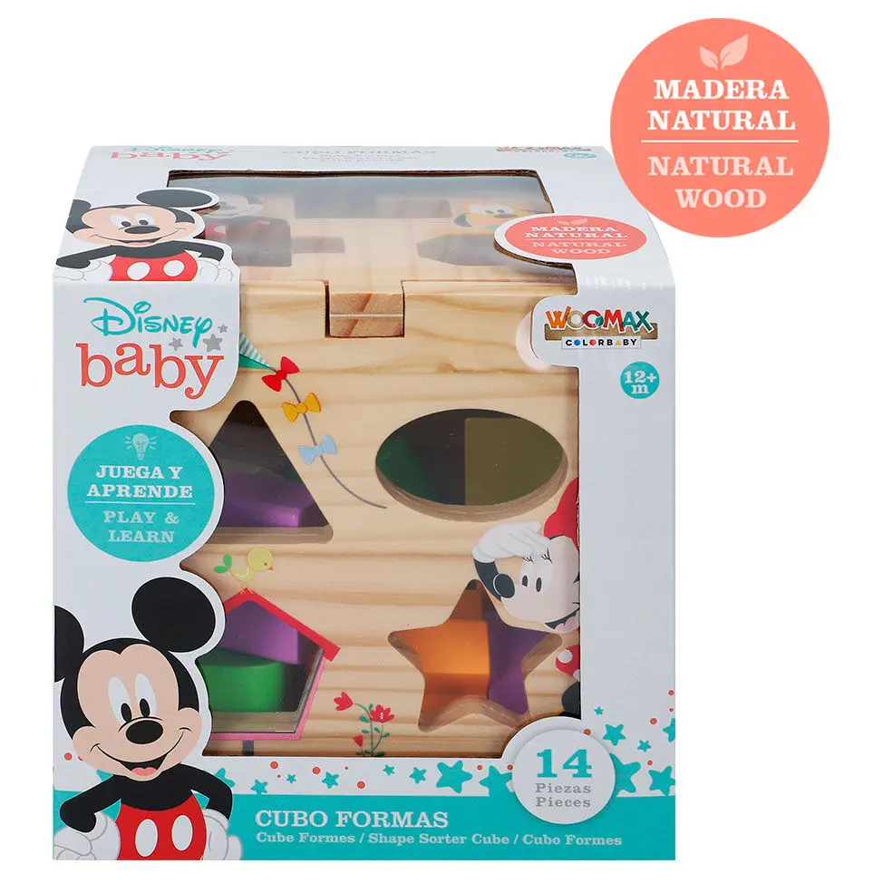 Disney Mickey Minnie drewniane formy w kształcie kostek zdjęcie produktu