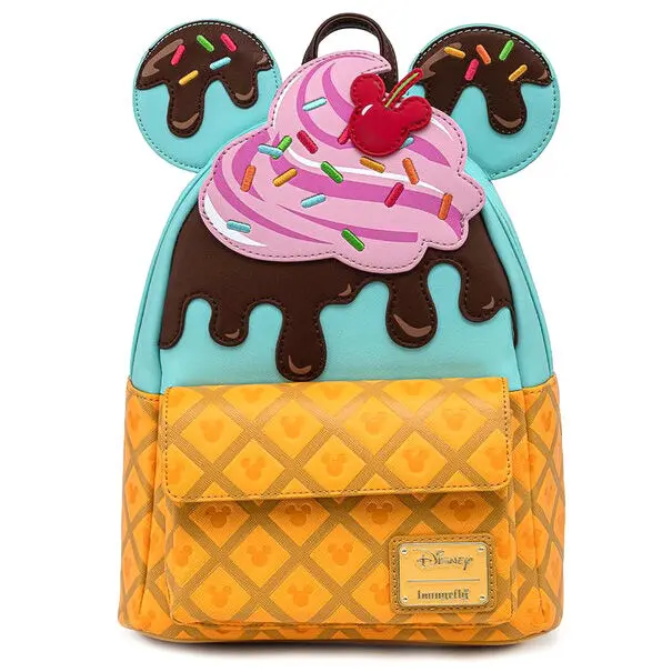 Plecak Disney by Loungefly Mickey i Minnie Sweets Ice Cream zdjęcie produktu