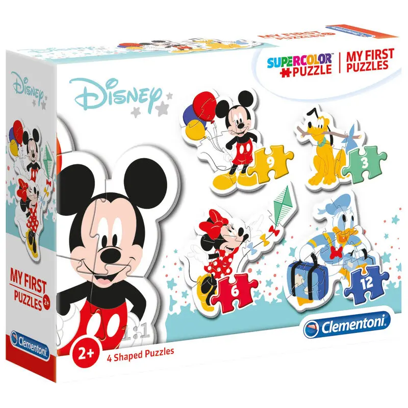 Disney Mickey Moje Pierwsze Puzzle 3-6-9-12 elementów zdjęcie produktu