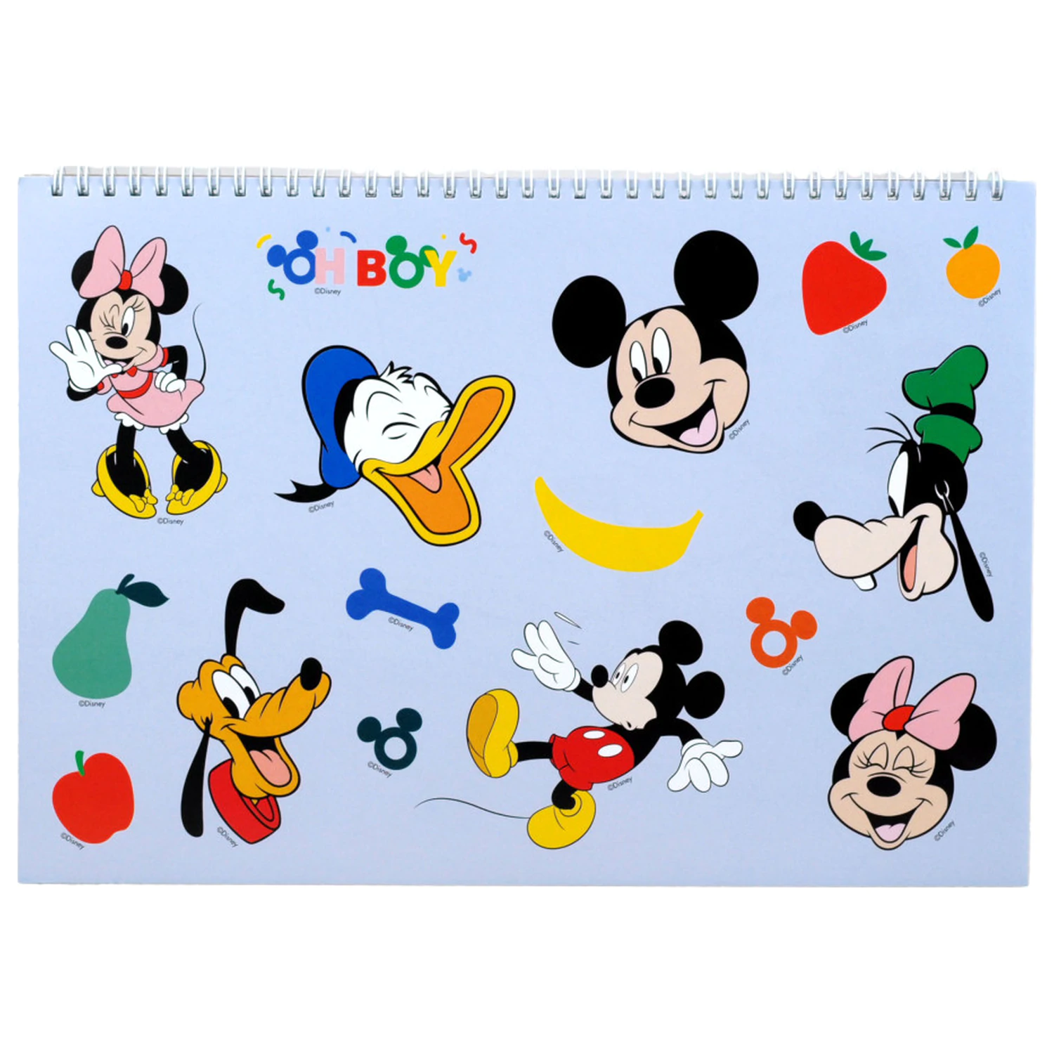 Disney Mickey Oh Boy Szkicownik spiralny A4 40 kartek z naklejkami zdjęcie produktu