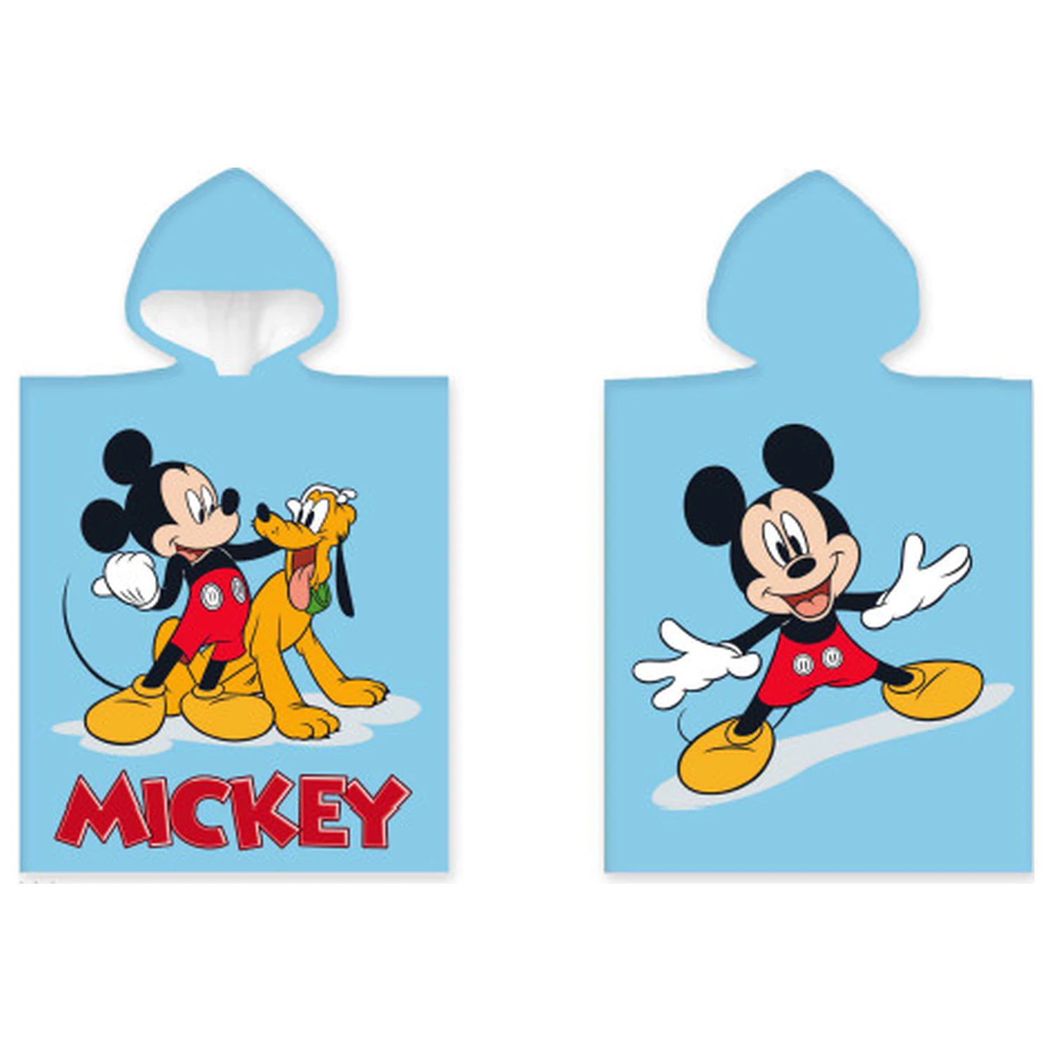 Disney Mickey, Pluto Poncho Ręcznik Plażowy zdjęcie produktu