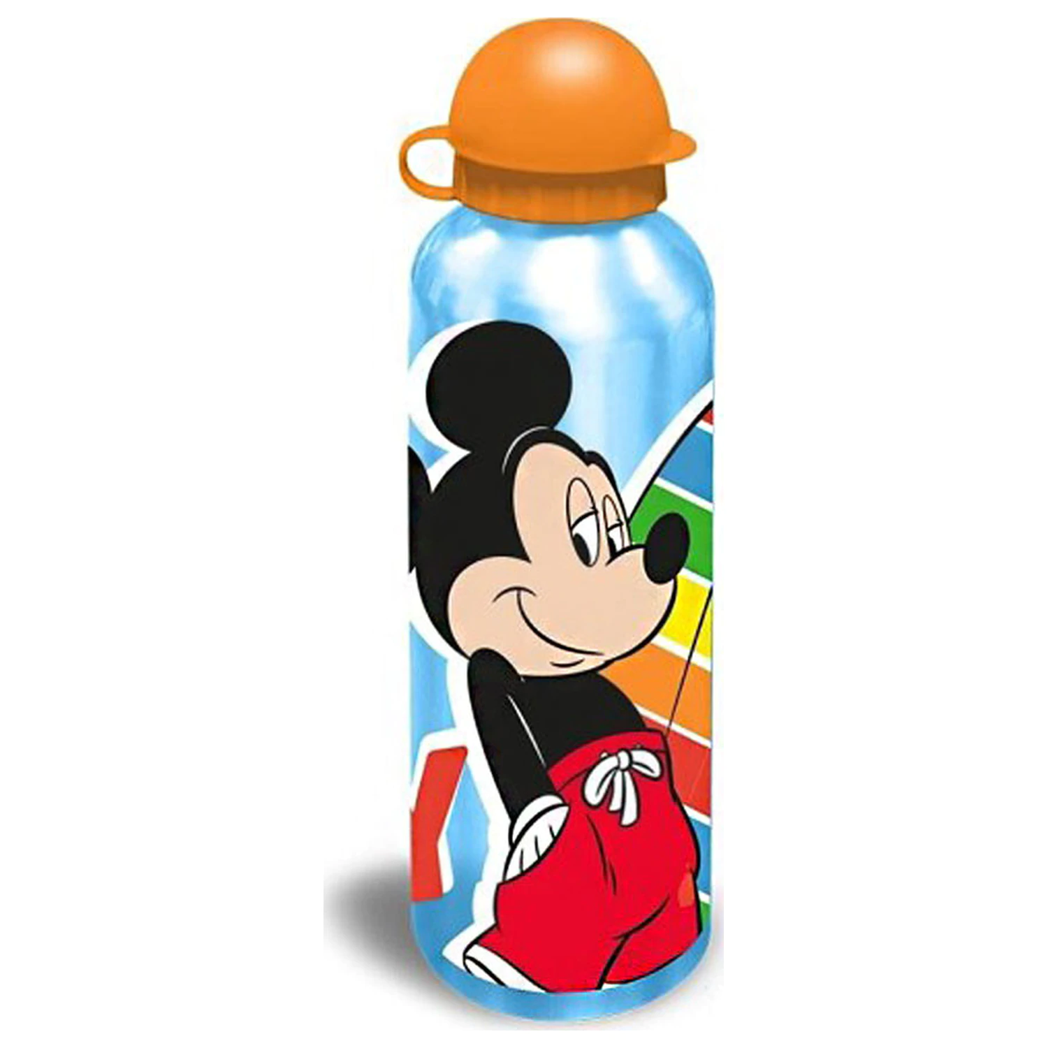 Disney Mickey Rainbow aluminiowa butelka na wodę z nakrętką do picia 500 ml zdjęcie produktu