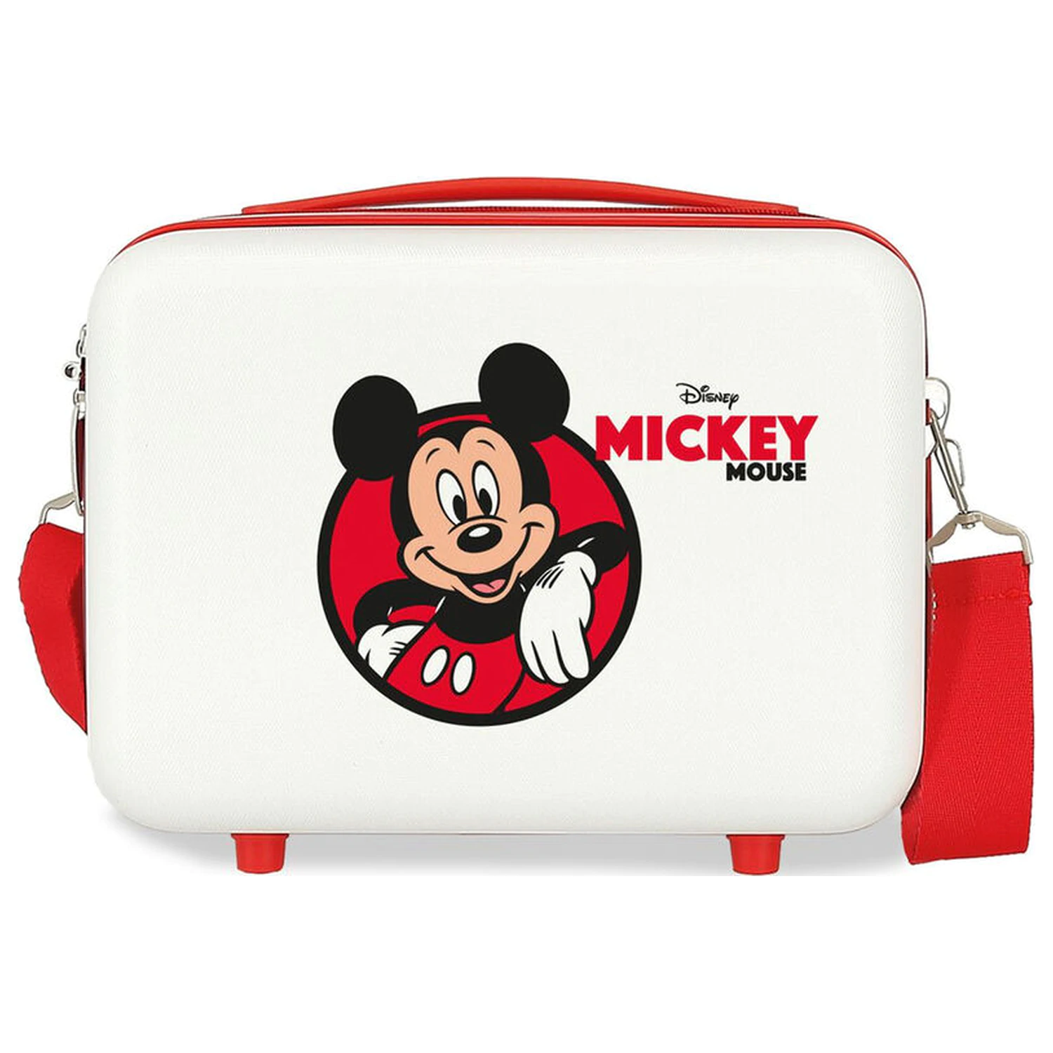 Disney Mickey Red ABS walizka podróżna z możliwością adaptacji na kosmetyki 29cm zdjęcie produktu