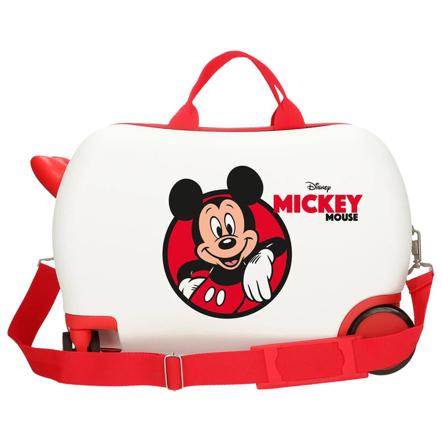 Disney Mickey Czerwona walizka kabinowa z ABS trolley 45cm zdjęcie produktu