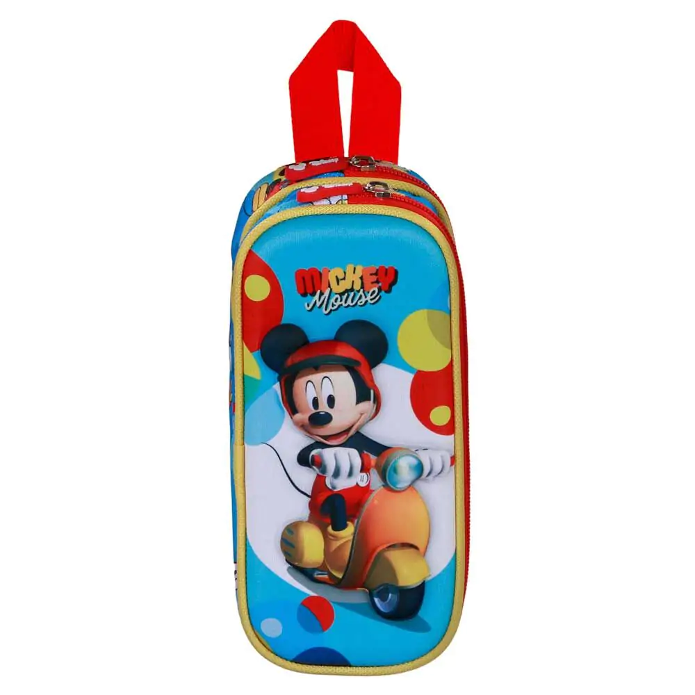 Disney Mickey Scooter 3D podwójny piórnik zdjęcie produktu