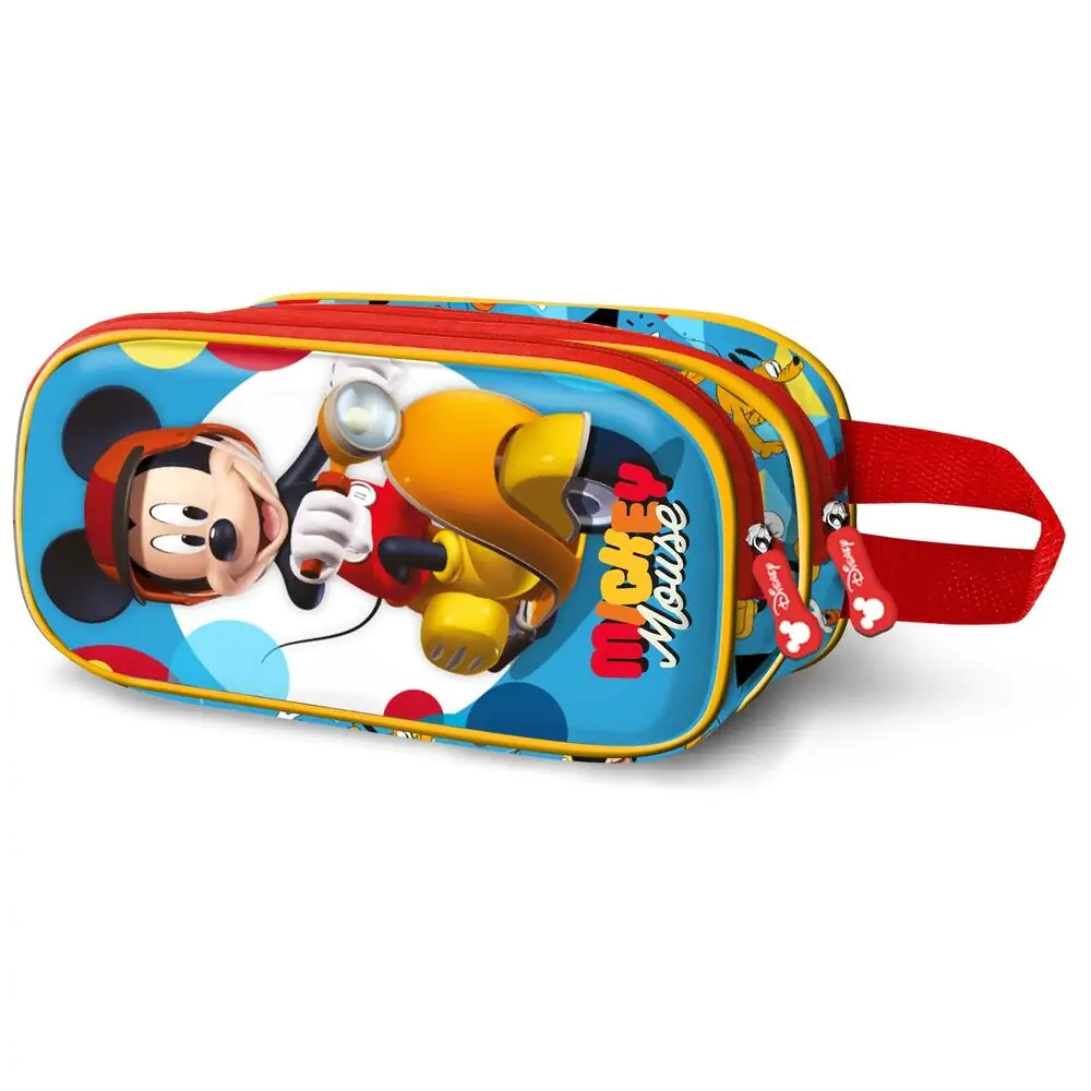 Disney Mickey Scooter 3D podwójny piórnik zdjęcie produktu