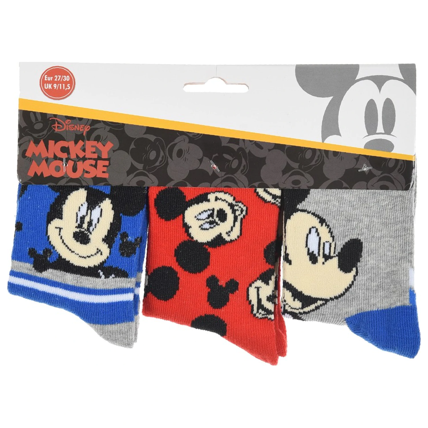 Disney Mickey Stride Blue skarpetki dziecięce 31/34 zdjęcie produktu