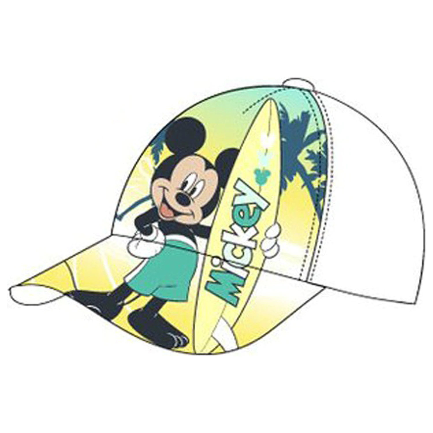Disney Mickey Surfboard Czapka bejsbolowa dla niemowląt 50 cm zdjęcie produktu