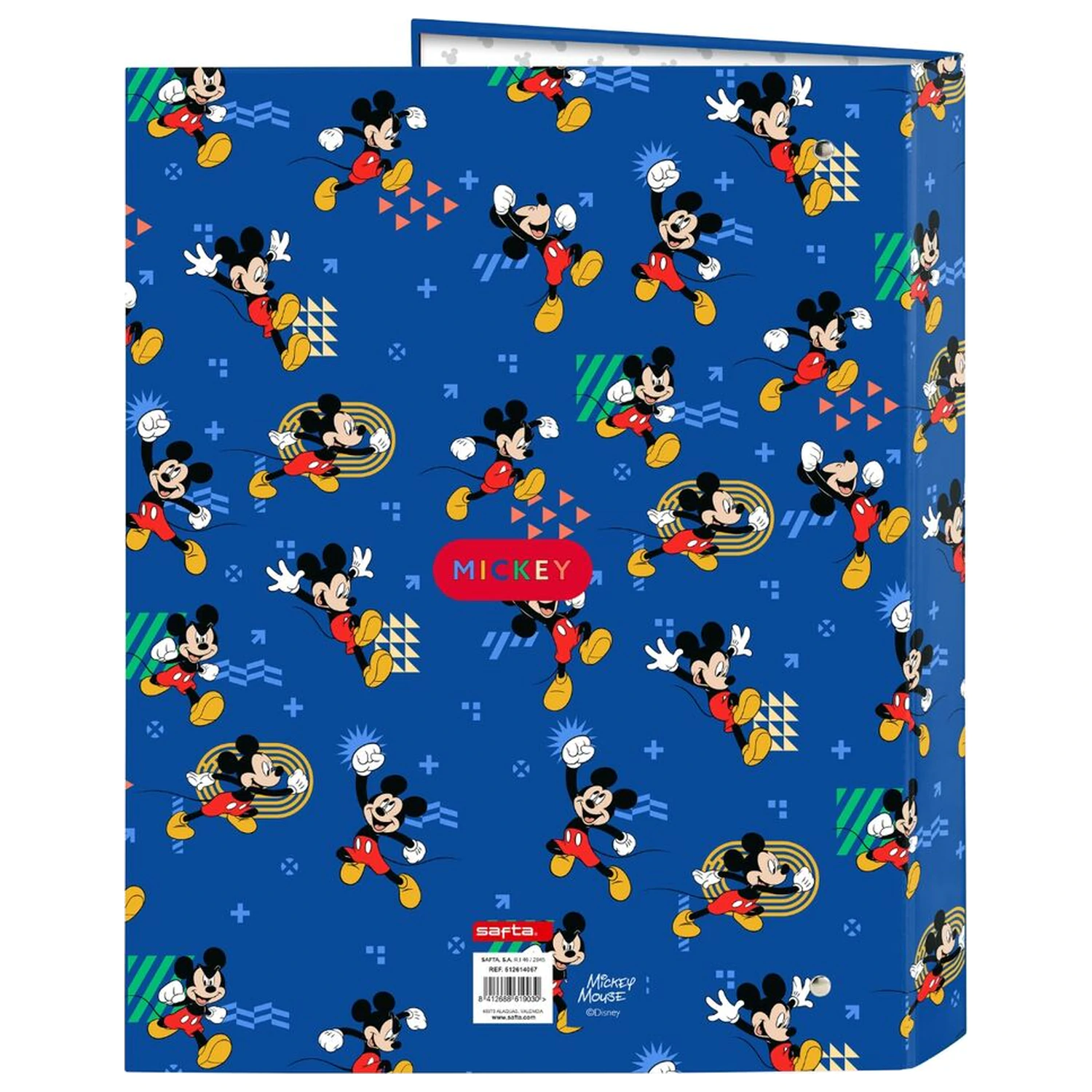 Disney Mickey Today A4 kartonowy segregator 4 ringowy zdjęcie produktu