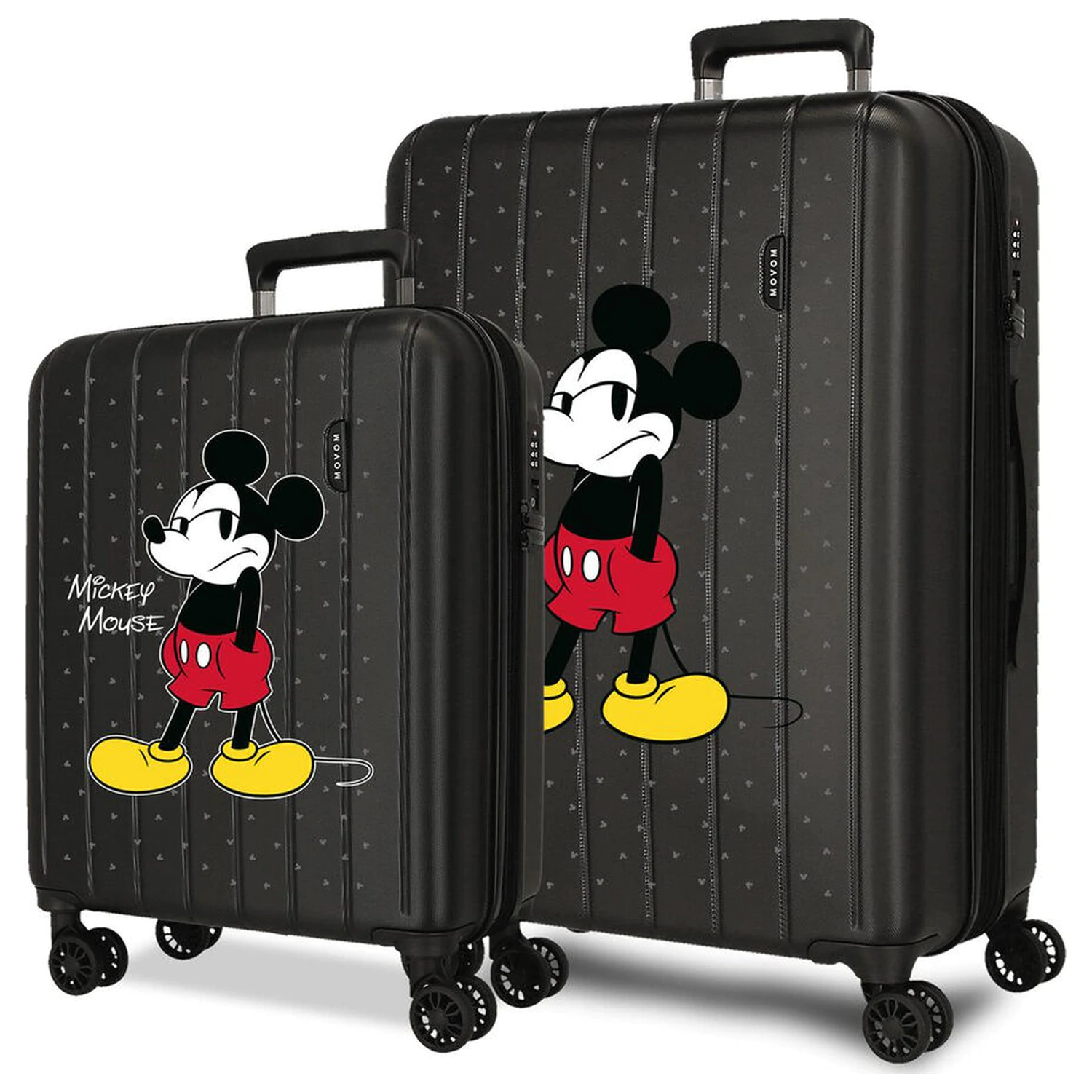 Zestaw walizek Disney Mickey Waiting ABS na kółkach 55/65cm zdjęcie produktu