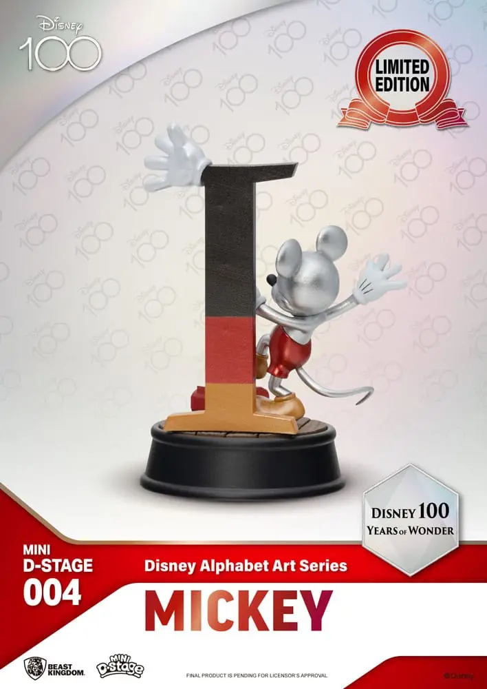 Disney Mini Diorama Stage Statuetki 6-pak 100 Years of Wonder-Disney Alphabet Art 10 cm zdjęcie produktu