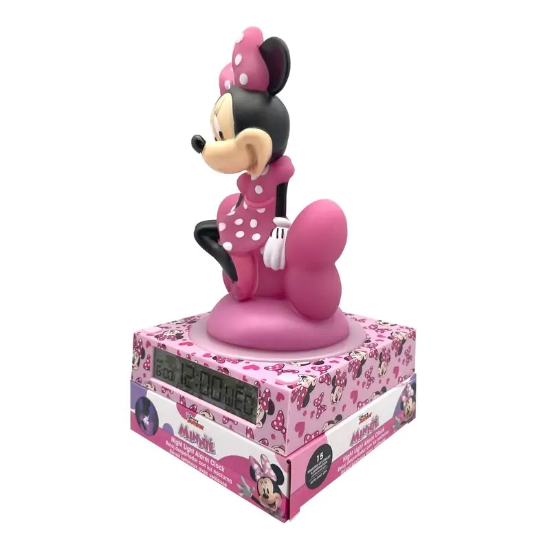 Disney Minnie 3D Lampa z budzikiem zdjęcie produktu