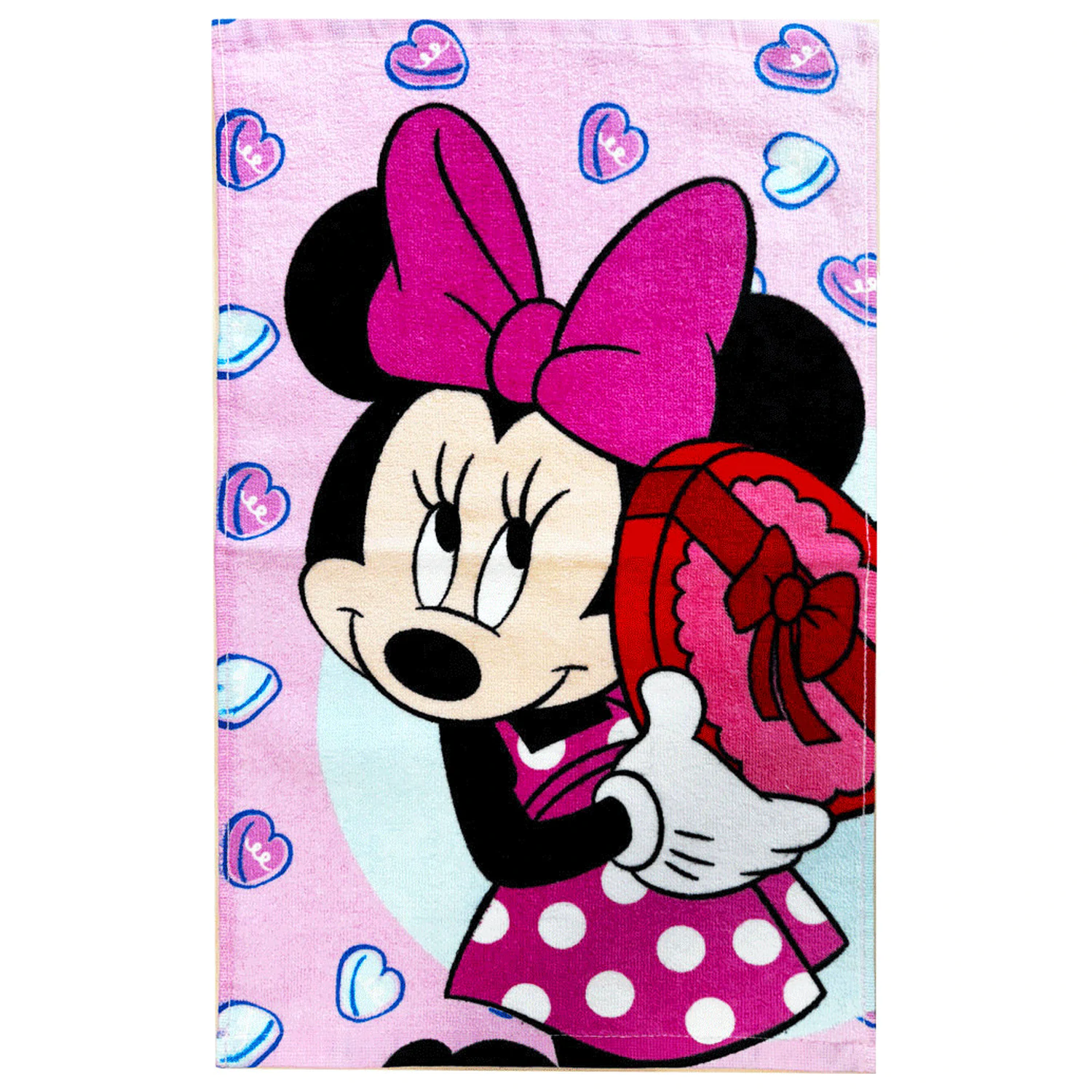 Disney Minnie Bonbon Hearts ręcznik do rąk, ręcznik do twarzy, ręcznik zdjęcie produktu