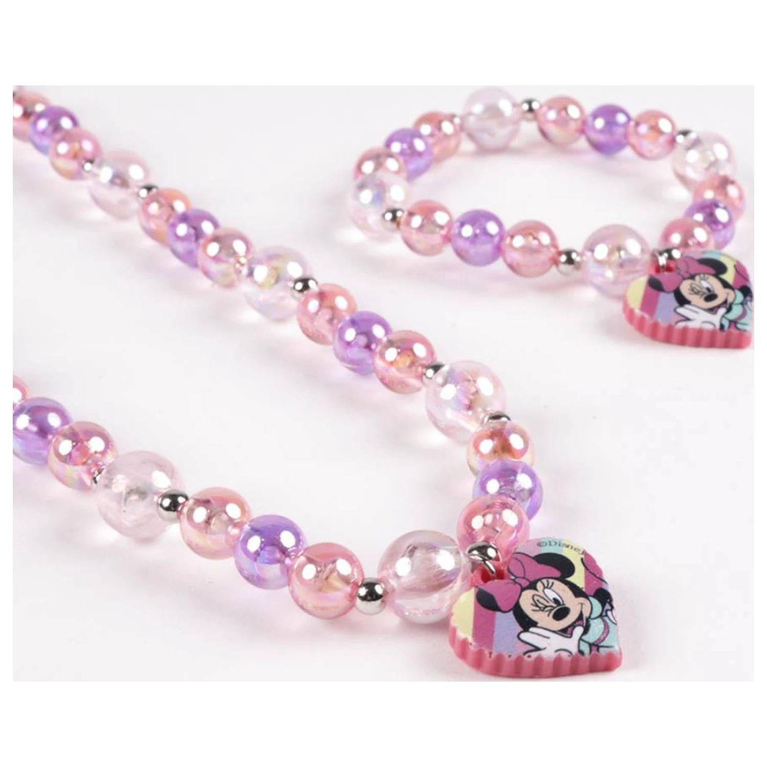 Disney Minnie Bubble Beaded Zestaw naszyjnika i bransoletki zdjęcie produktu