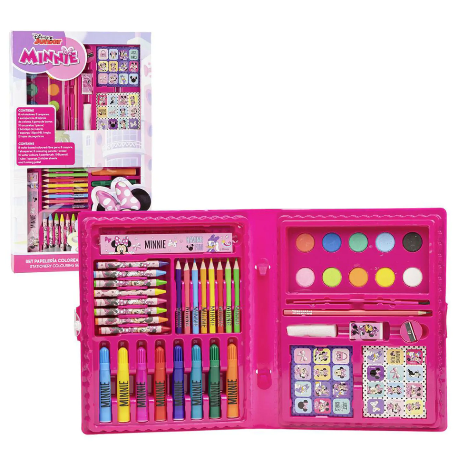 Disney Minnie zestaw papierniczy do kolorowania zdjęcie produktu