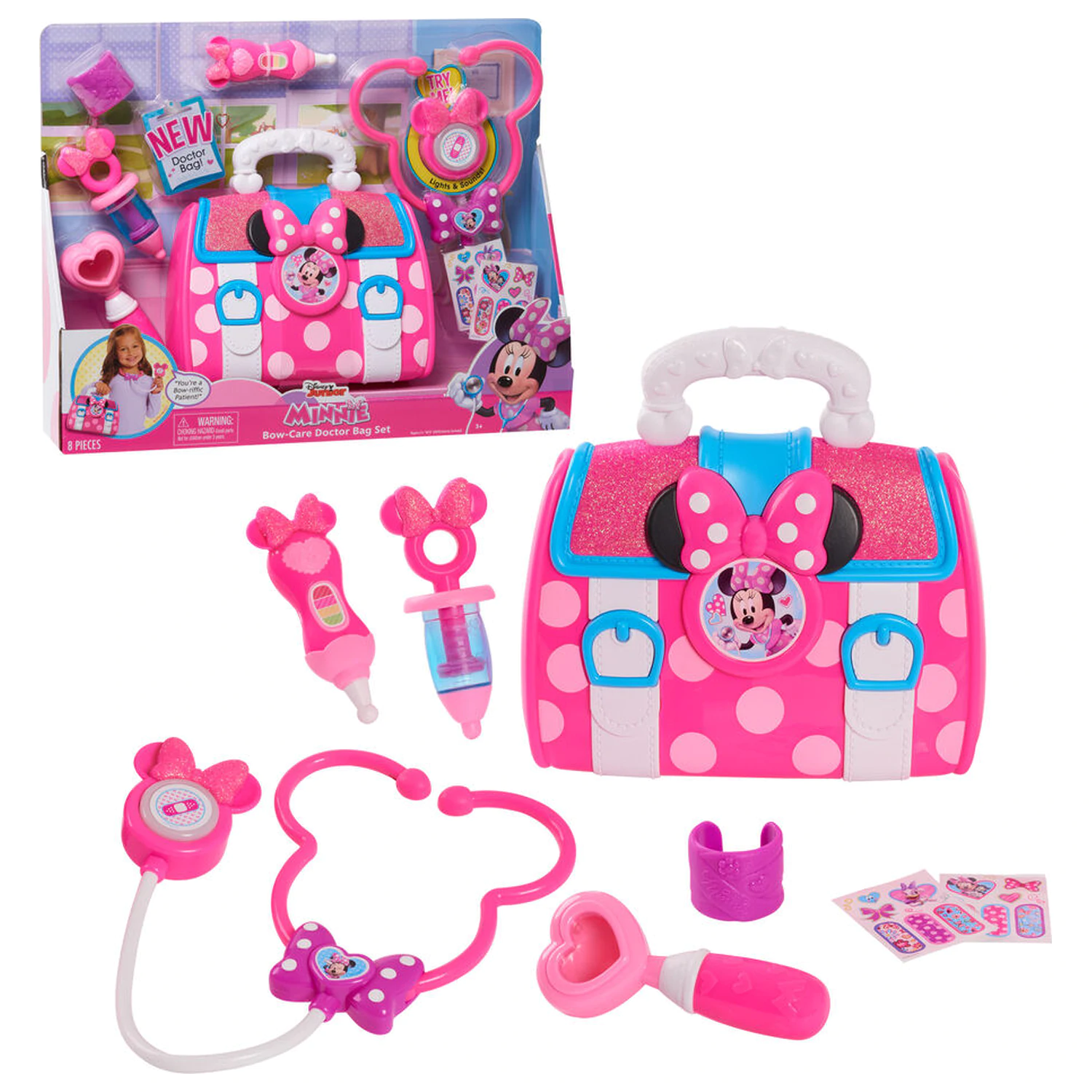 Disney Minnie Zestaw lekarski z dźwiękiem i światłem zdjęcie produktu