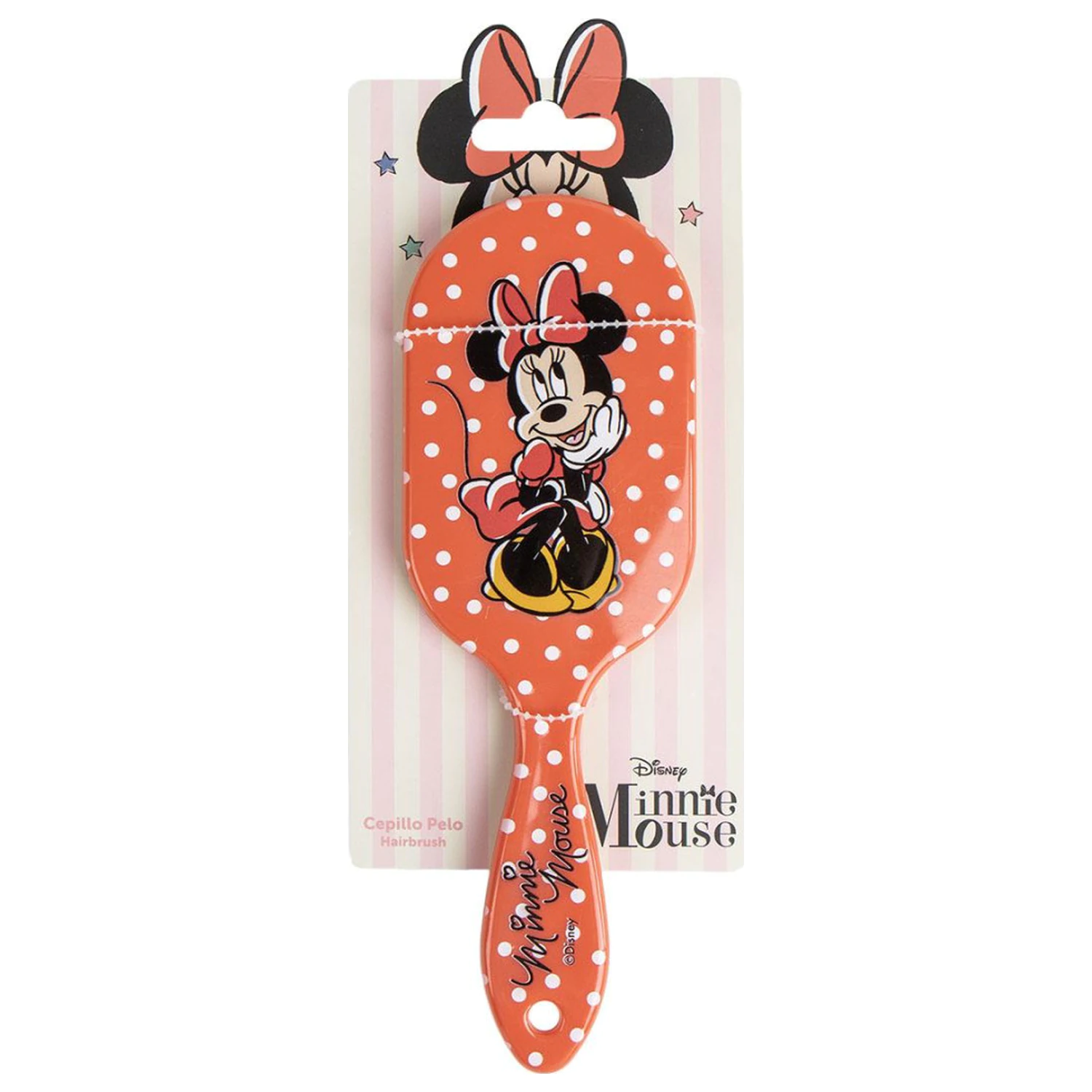 Disney Minnie Mouse Dots Szczotka do włosów, grzebień 20 cm zdjęcie produktu