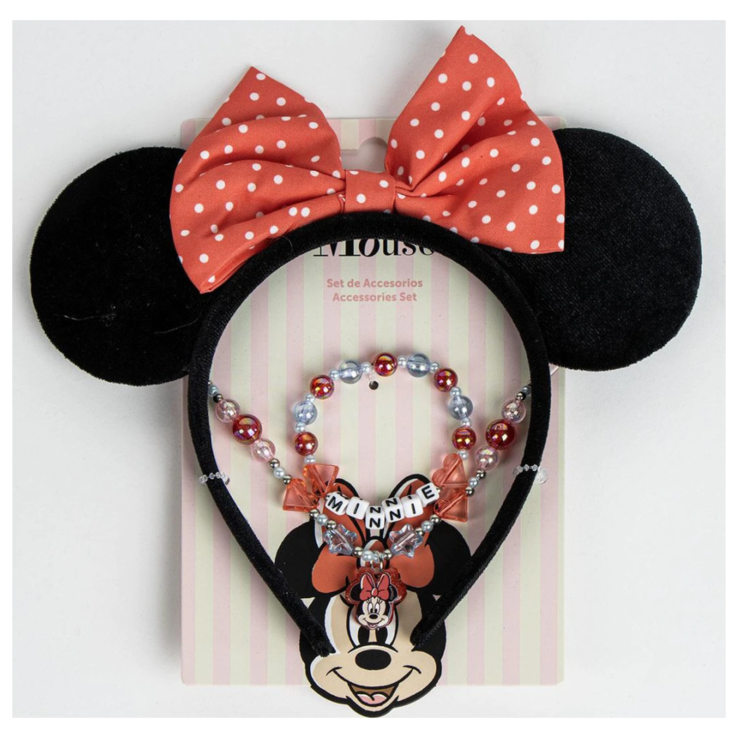 Disney Minnie Ears Zestaw Biżuterii i Opasek na Głowę zdjęcie produktu