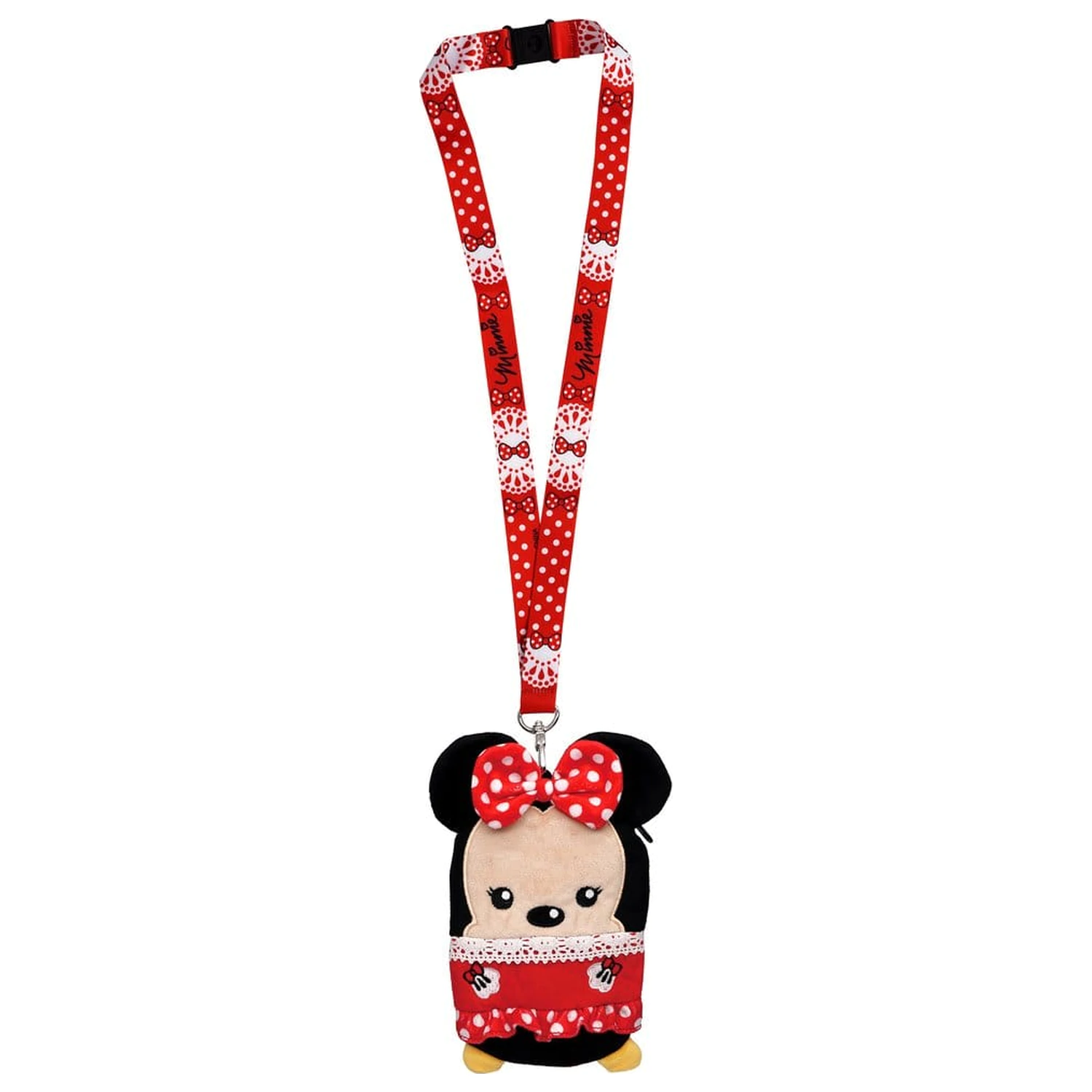 Disney Deluxe smycz z uchwytem na kartę Minnie Mouse Ver. Czerwona zdjęcie produktu