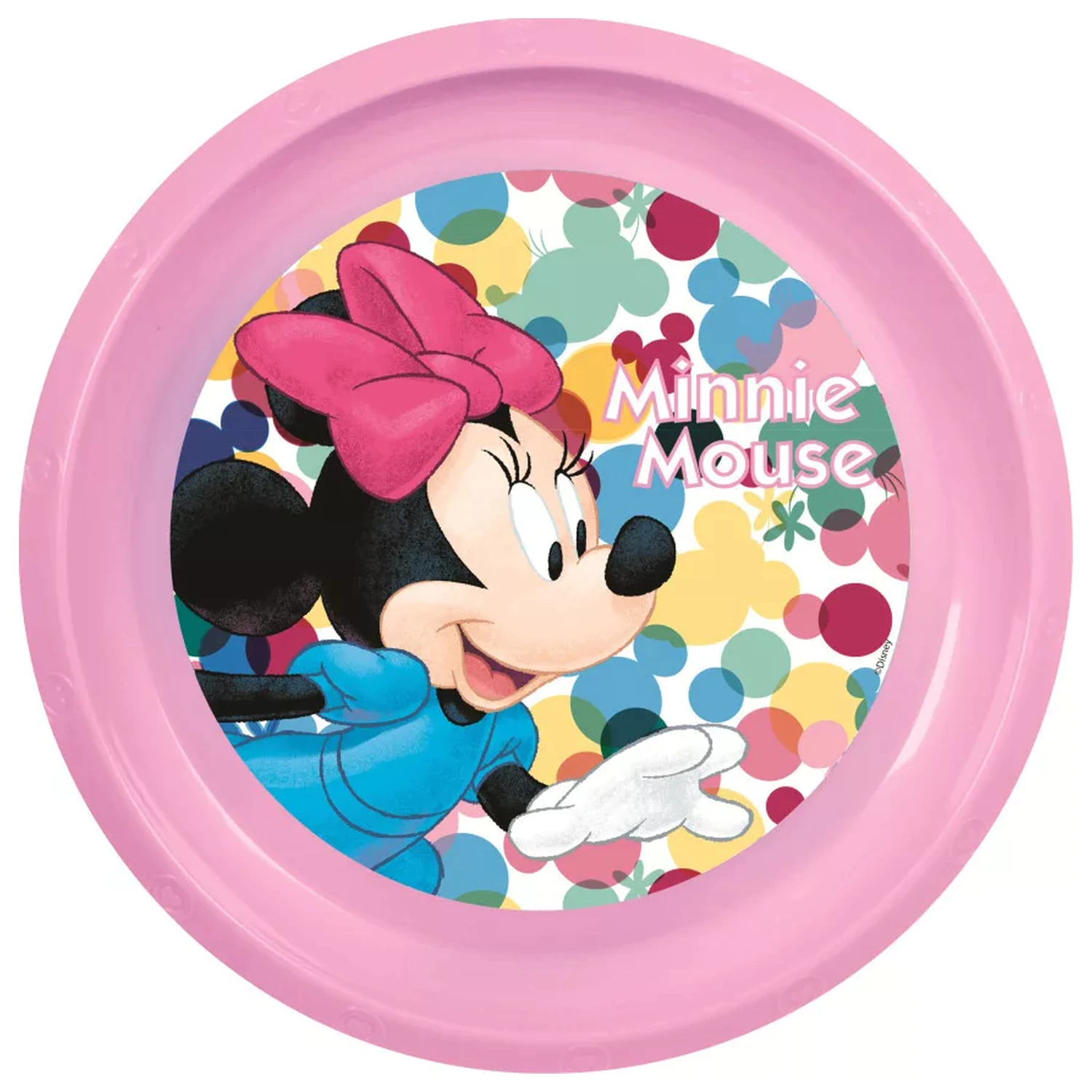 Disney Minnie Feel Good talerz plastikowy płaski zdjęcie produktu