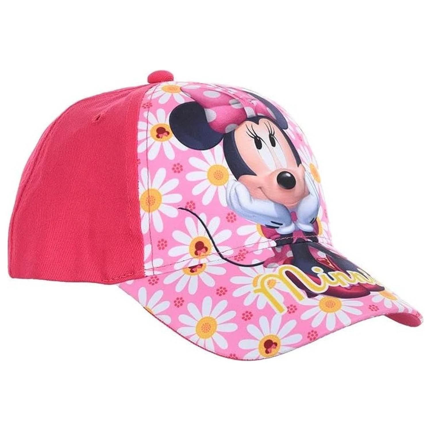 Disney Minnie Flower Różowa dziecięca czapka bejsbolowa 54 cm zdjęcie produktu