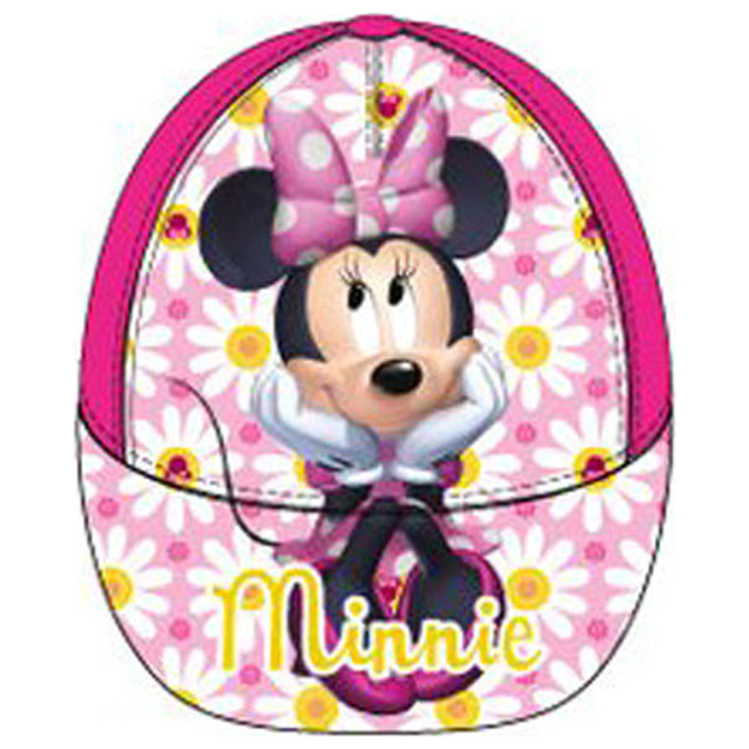 Disney Minnie Flower Różowa dziecięca czapka bejsbolowa 54 cm zdjęcie produktu