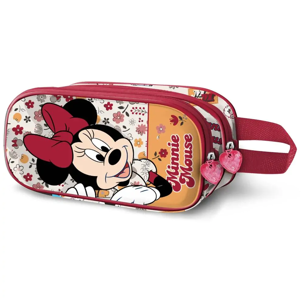 Disney Minnie Flowered 3D podwójny piórnik zdjęcie produktu