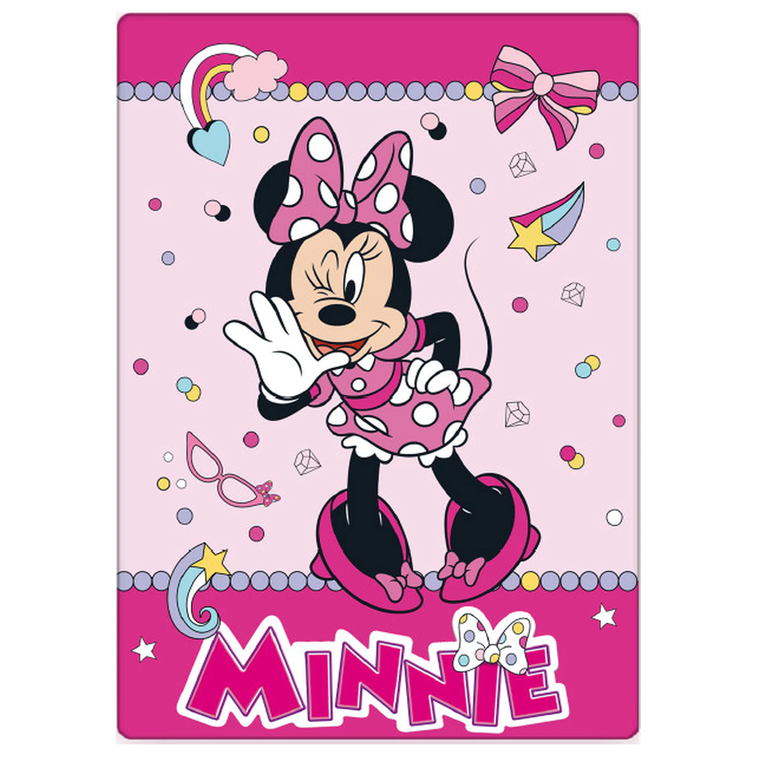 Disney Minnie Funny koc polarowy zdjęcie produktu