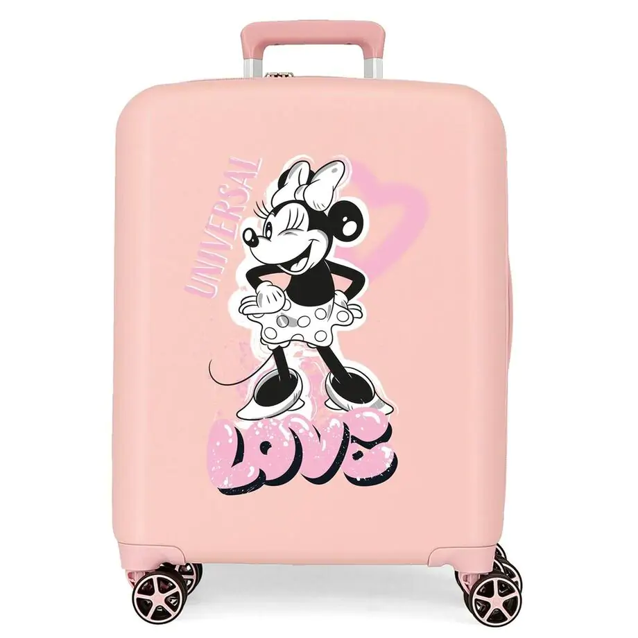 Walizka na kółkach Disney Minnie Heart ABS trolley suitcase 55cm zdjęcie produktu