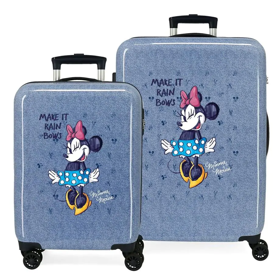 Disney Minnie It Rain Bows ABS pack 2 walizki na kółkach zdjęcie produktu