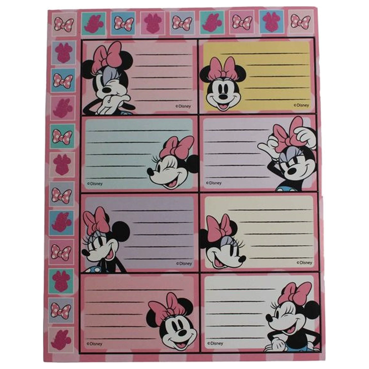Disney Minnie Joy naklejki na zeszyt z naklejkami 16 sztuk zdjęcie produktu