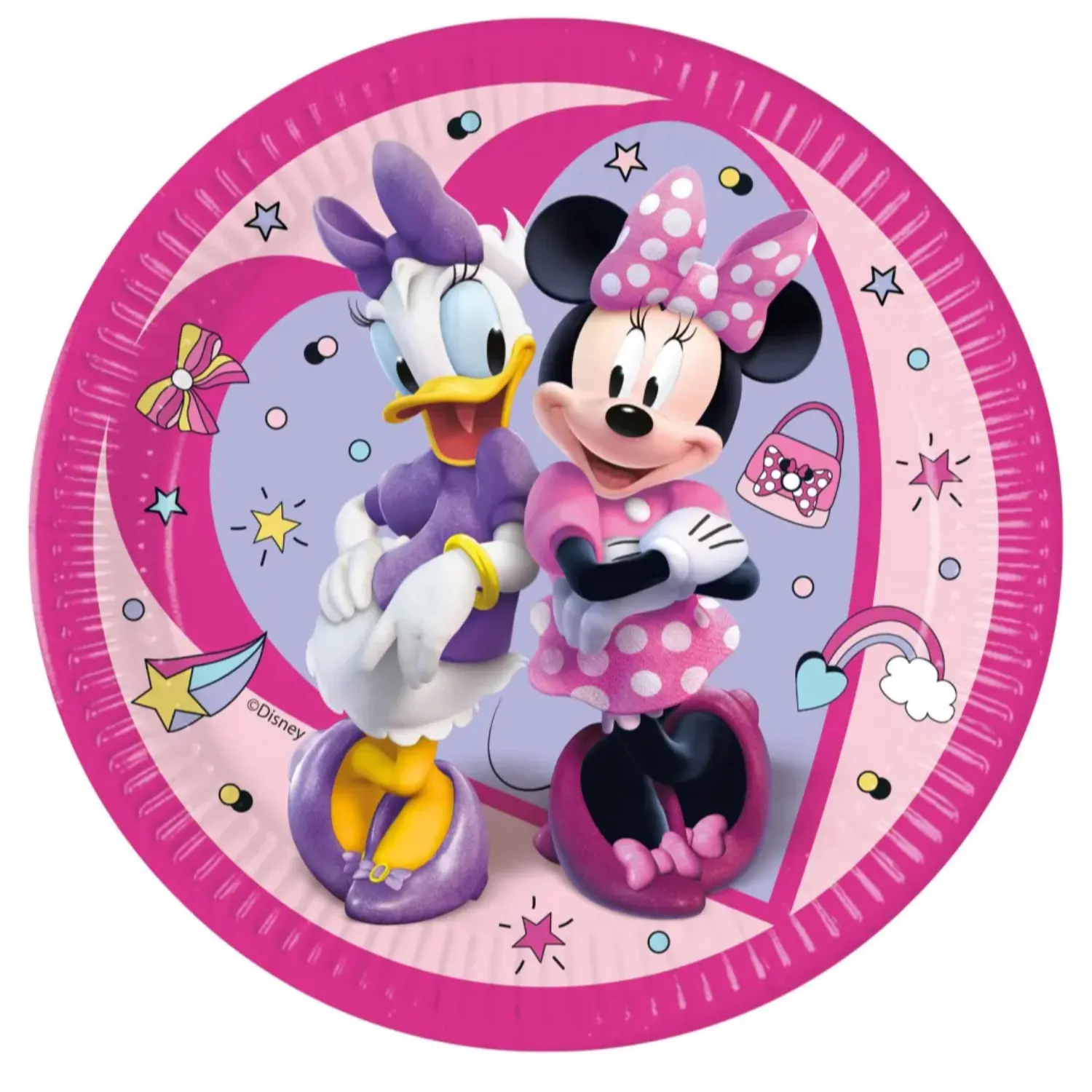 Disney Minnie Junior Talerzyki papierowe 8 szt. 23 cm FSC zdjęcie produktu