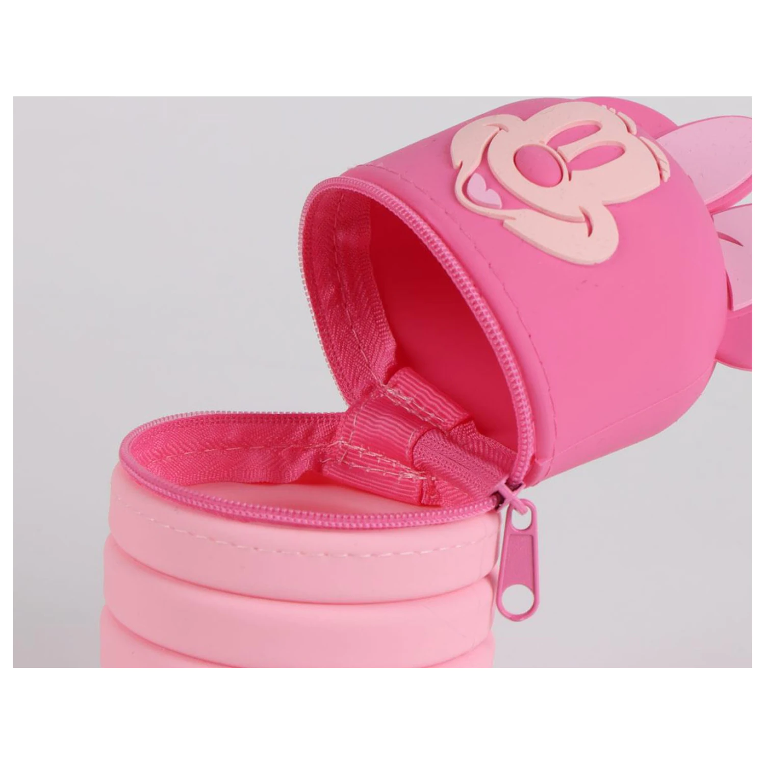 Disney Minnie jasnoróżowy piórnik 3D 23 cm zdjęcie produktu