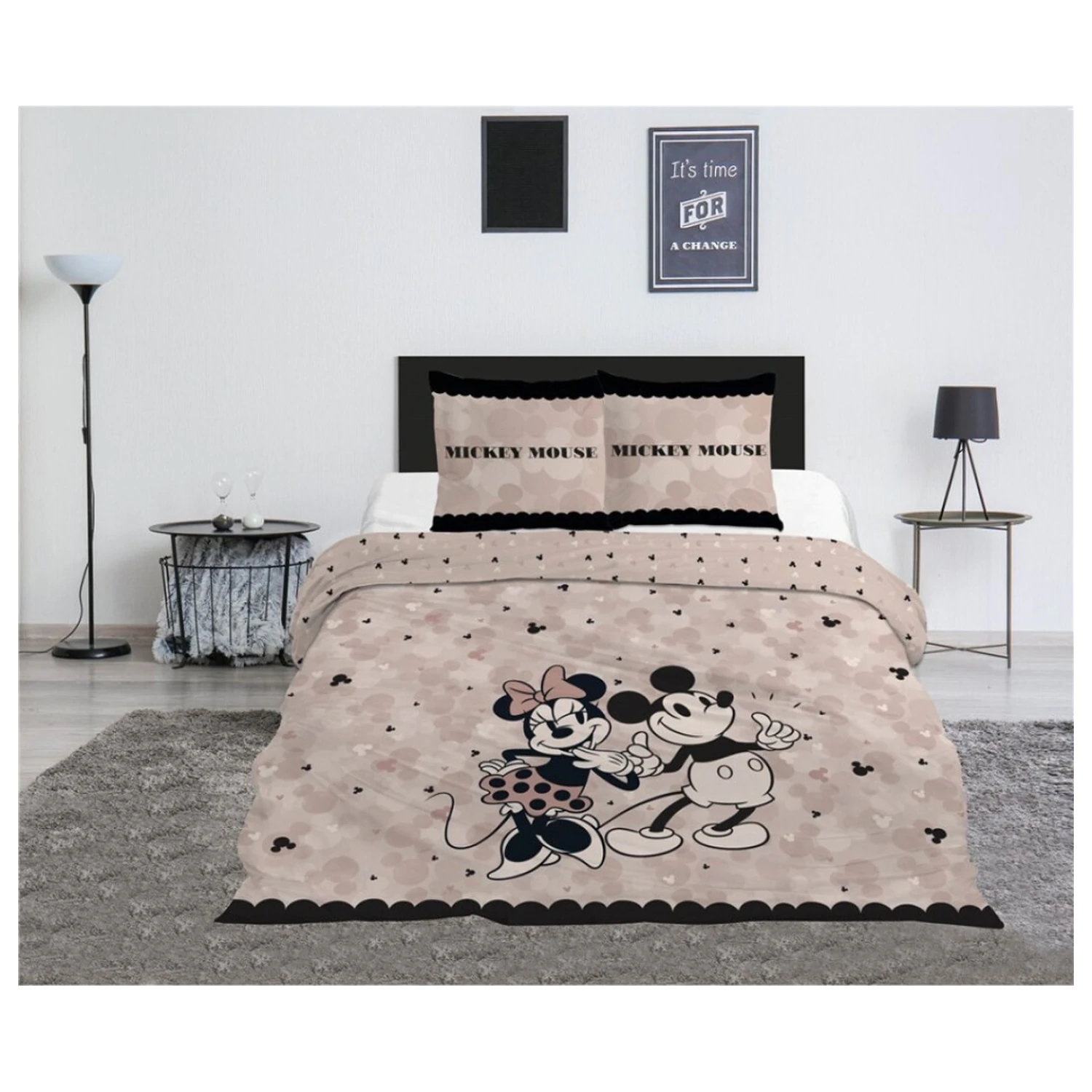 Disney Minnie Love Nights podwójna poszewka na kołdrę zdjęcie produktu