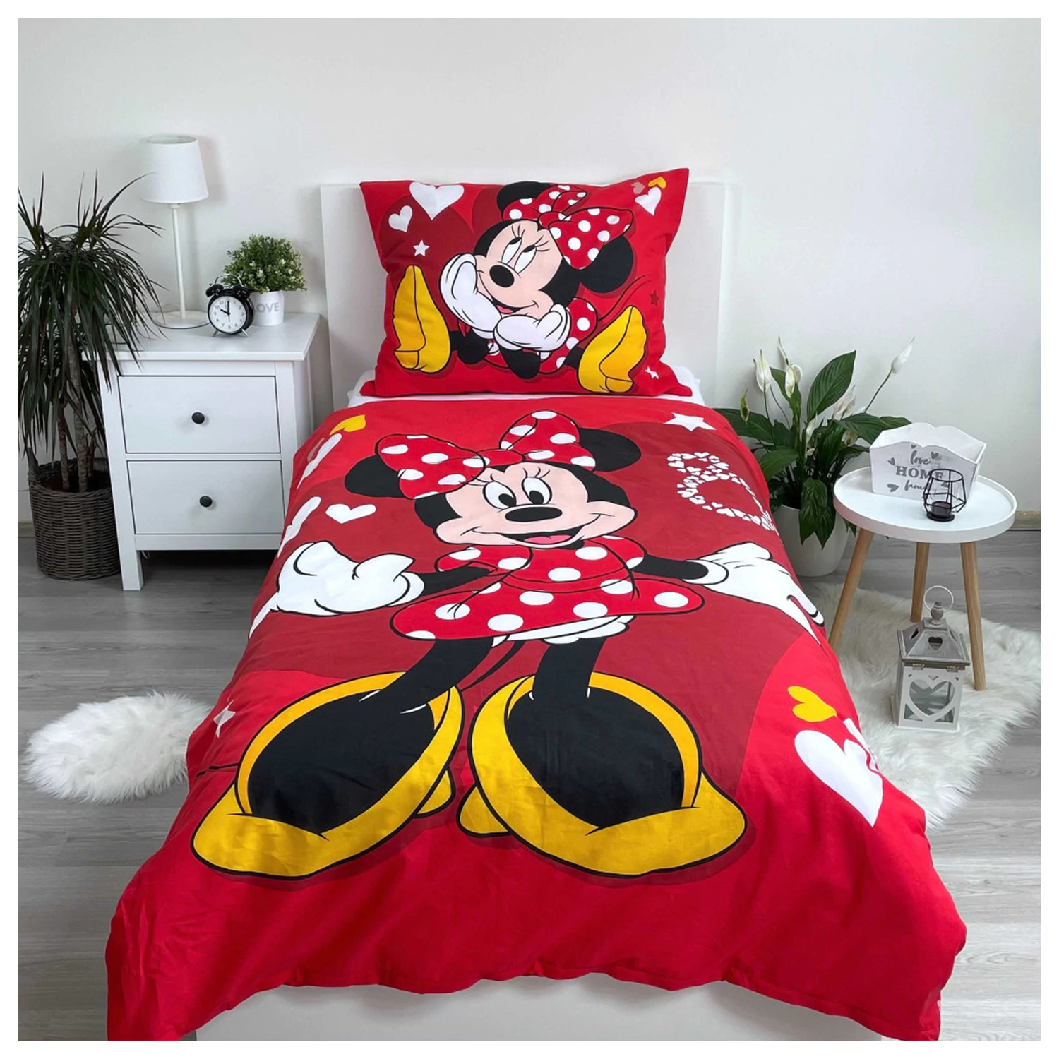 Disney Minnie Love & Stars Poszwa na Kołdrę zdjęcie produktu