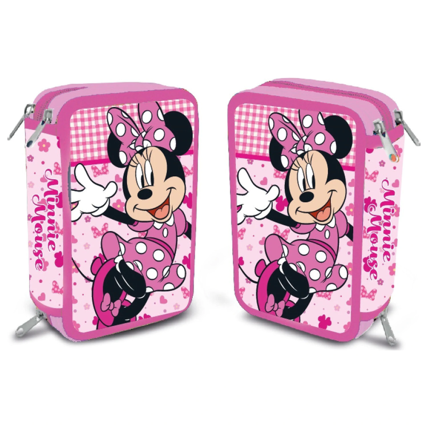 Disney Minnie Lovely Charm Piórnik Wypełniony 3-poziomowy zdjęcie produktu