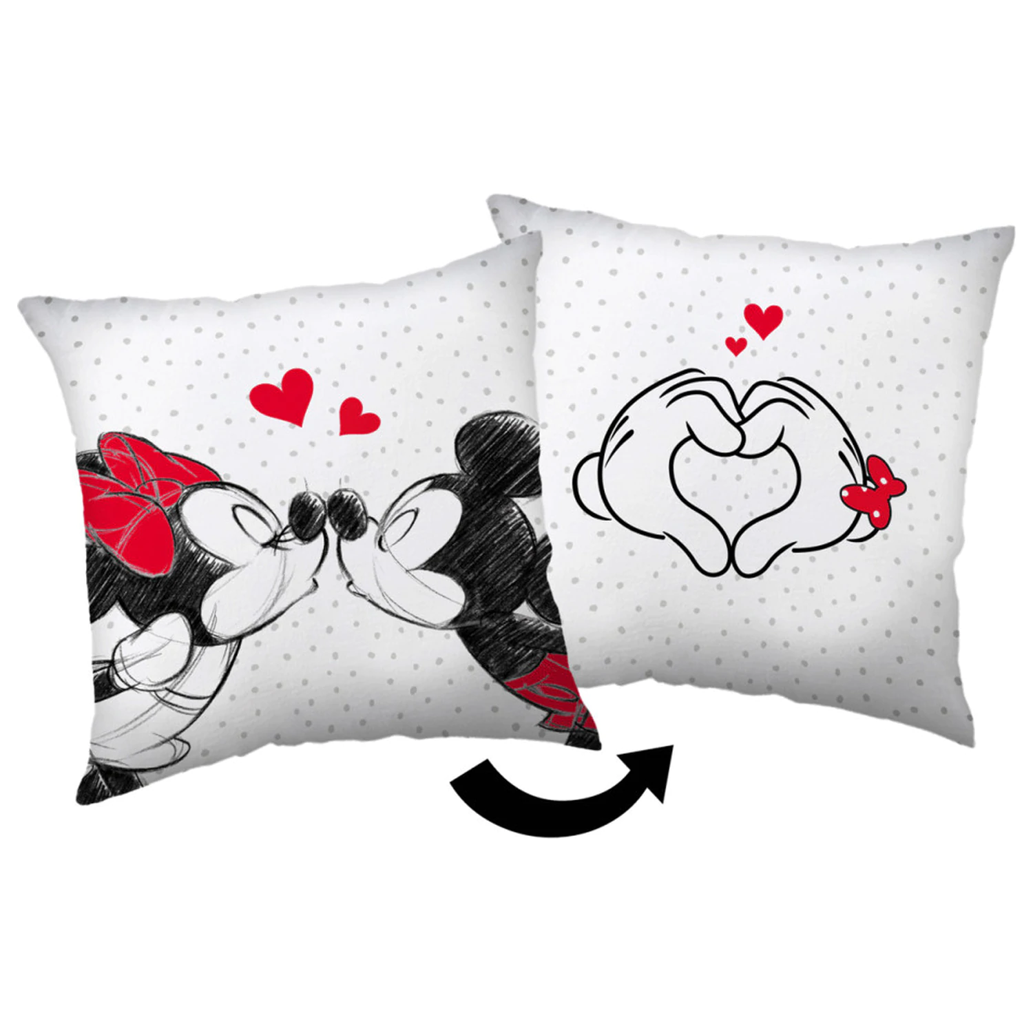 Disney Minnie, Mickey Love Poduszka, Poduszka dekoracyjna zdjęcie produktu
