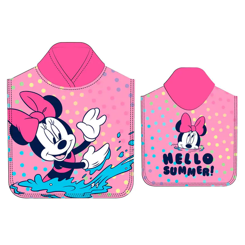 Disney Minnie ręcznik poncho z mikrofibry zdjęcie produktu