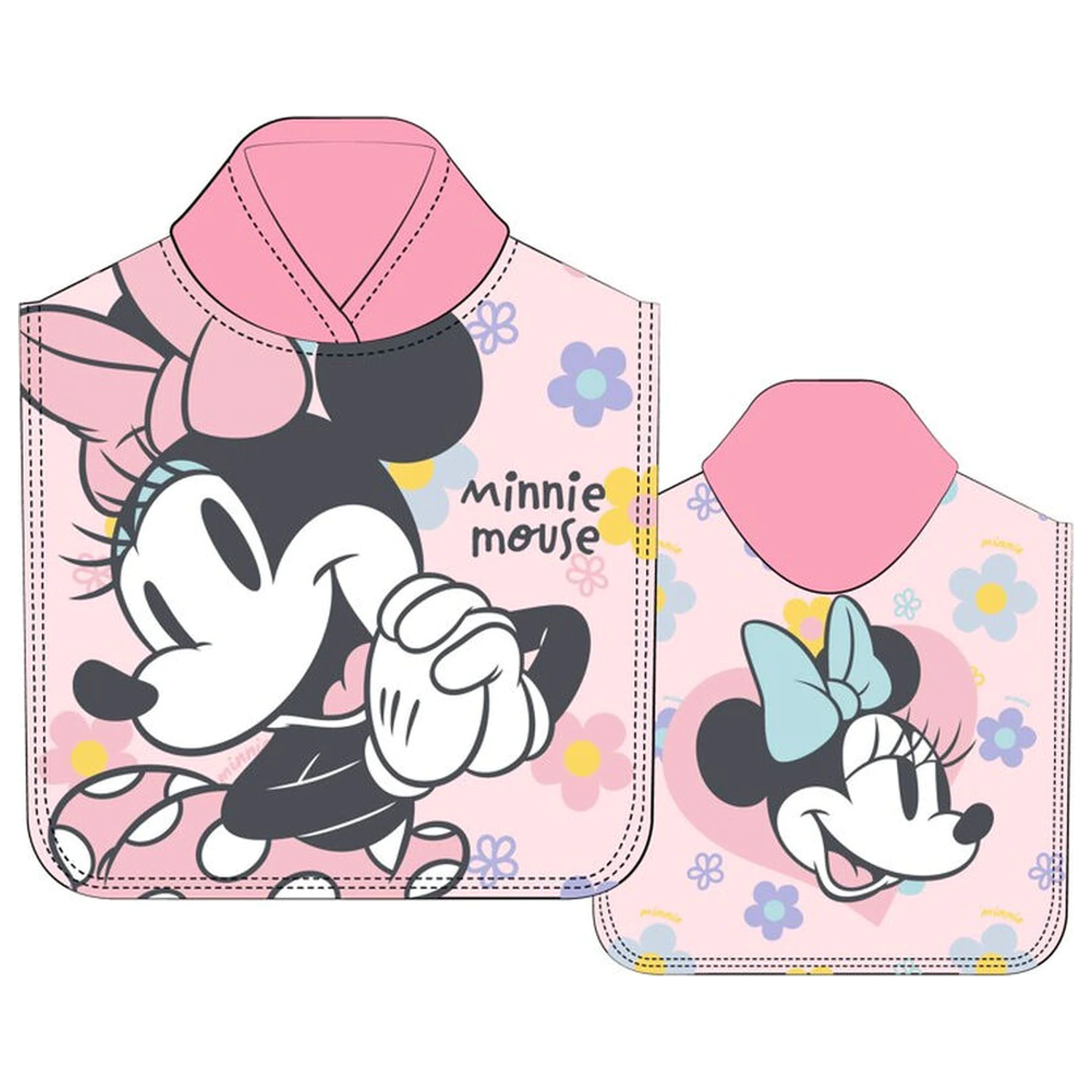 Disney Minnie ręcznik poncho z mikrofibry zdjęcie produktu