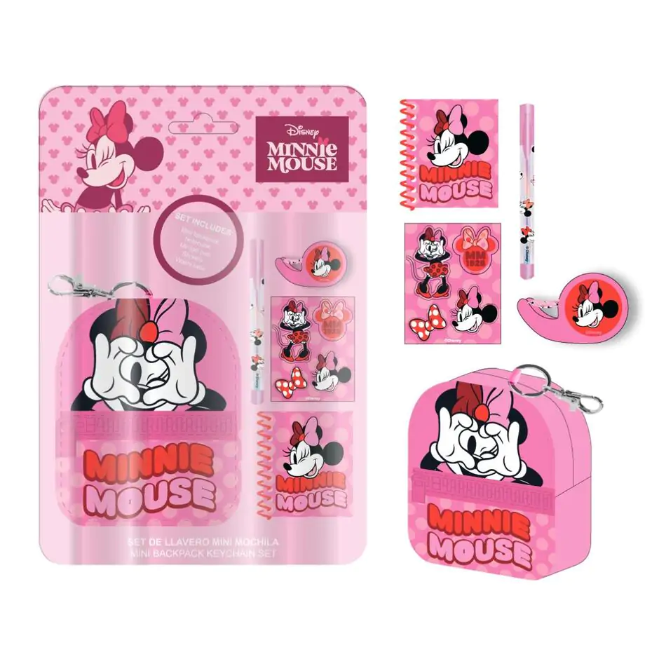 Disney Minnie Stationery mini zestaw plecaka zdjęcie produktu