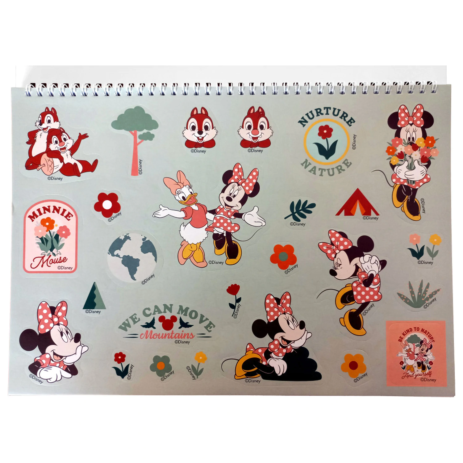 Disney Minnie Nomadic Spirit A/4 Spiralny Szkicownik z 40 Naklejkami zdjęcie produktu