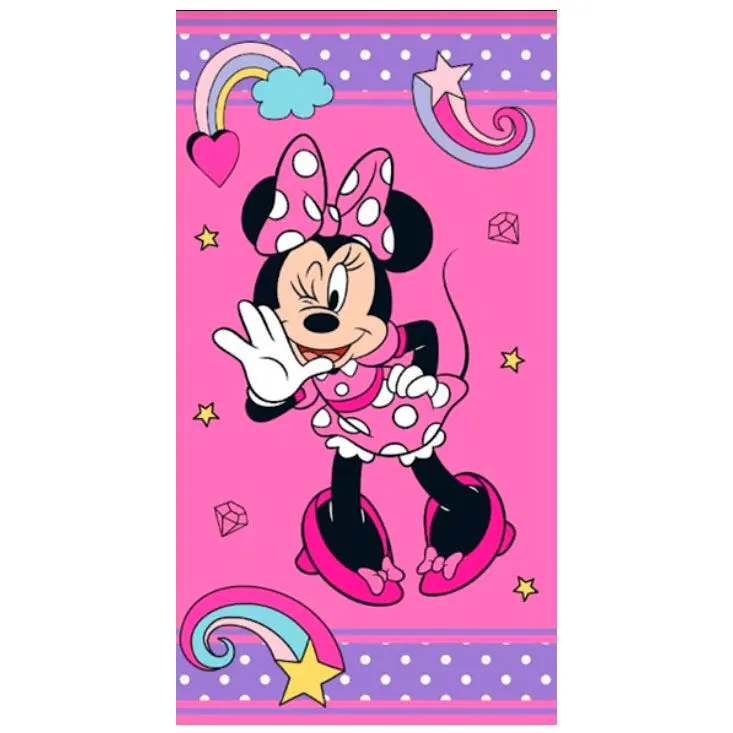 Ręcznik plażowy bawełniany Disney Minnie cotton beach towel zdjęcie produktu