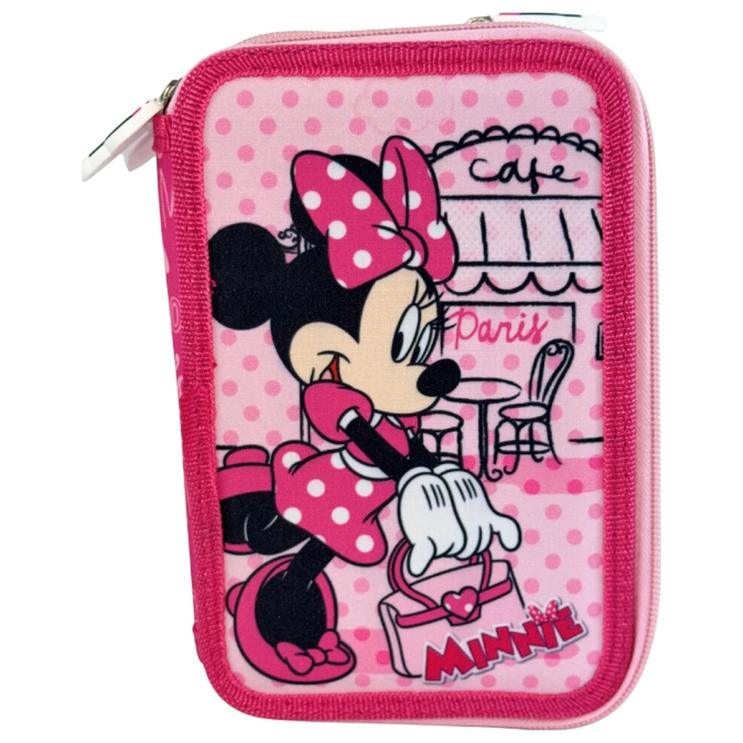 Disney Minnie Paris potrójny piórnik zdjęcie produktu